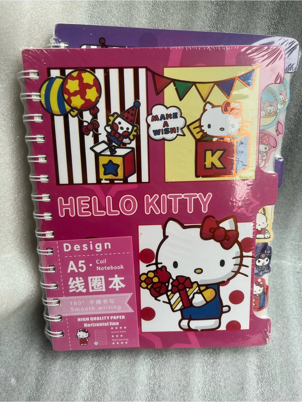 Hello Kitty and Kuromi Notebooks